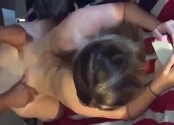Video loira casada dando buceta na frente do corno